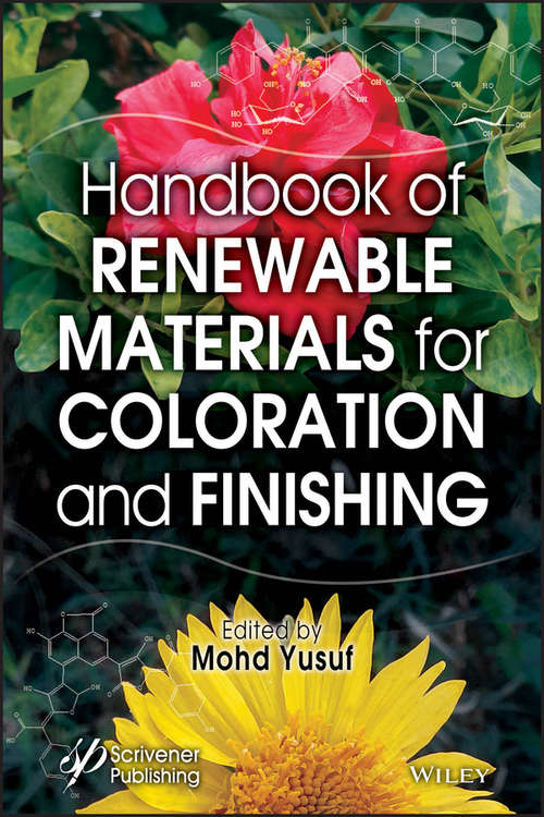 Book cover of Handbook of Renewable Materials for Coloration and Finishing