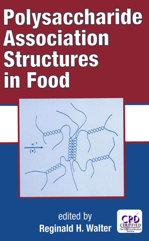 Book cover of Polysaccharide Association Structures in Food (ISSN)