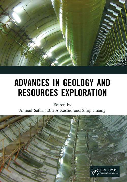 Book cover of Advances in Geology and Resources Exploration: Proceedings of the 3rd International Conference on Geology, Resources Exploration and Development (ICGRED 2022), Harbin, China, 21-23 January 2022