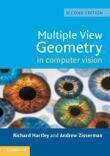 Book cover of Multiple View Geometry in Computer Vision