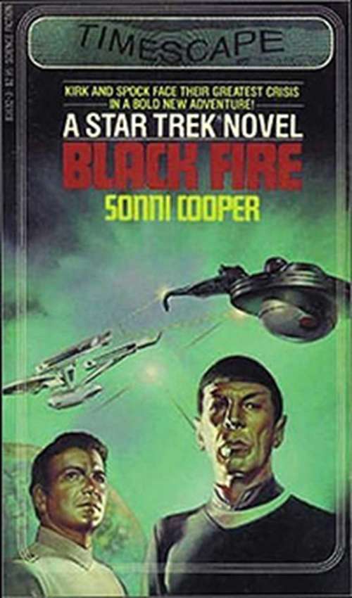 Book cover of Black Fire (Star Trek: The Original Series #8)