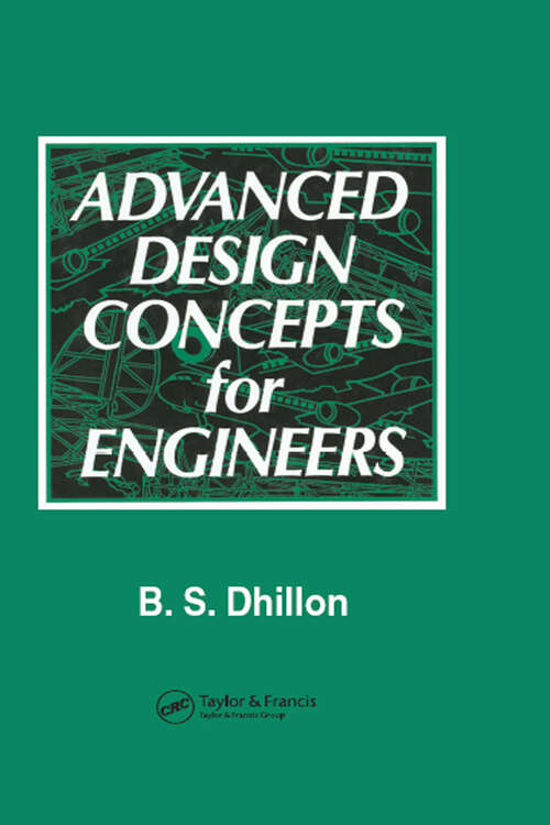 Book cover of Advanced Design Concepts for Engineers (1)