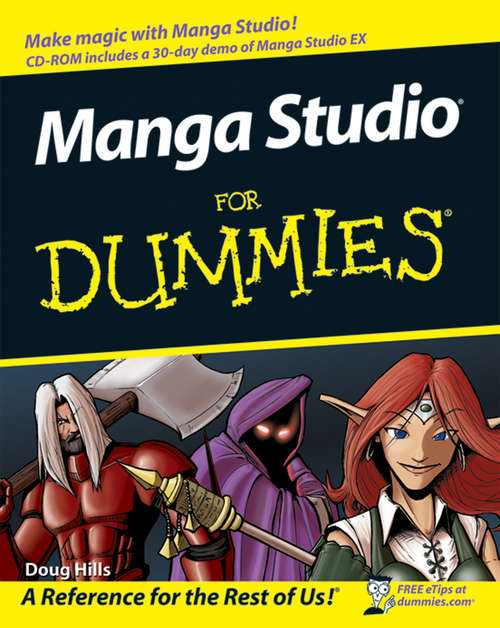 Book cover of Manga Studio For Dummies