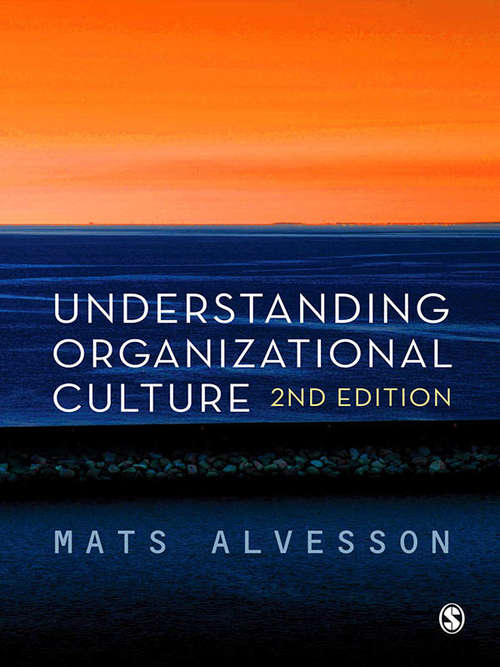 Book cover of Understanding Organizational Culture (Organizational Culture Ser.)