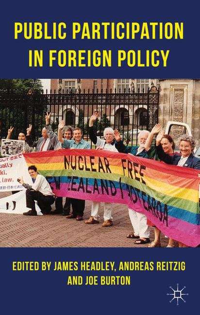 Book cover of Public Participation in Foreign Policy