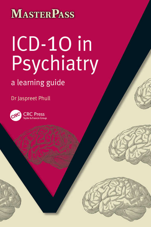 Book cover of ICD 10 in Psychiatry: A Learning Guide