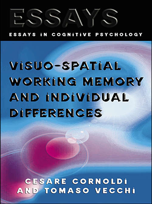 Book cover of Visuo-spatial Working Memory and Individual Differences (Essays in Cognitive Psychology)