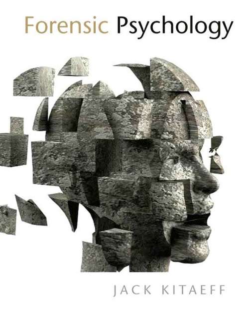 Book cover of Forensic Psychology (First Edition)