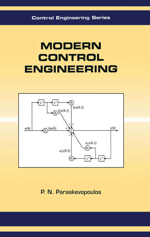 Book cover of Modern Control Engineering (Automation and Control Engineering)