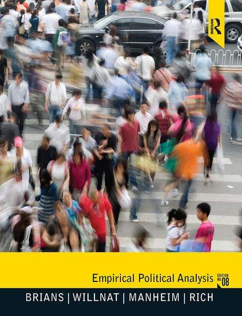 Book cover of Empirical Political Analysis: Quantitative and Qualitative Research Methods (8th Edition)