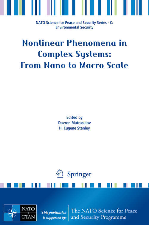 Book cover of Nonlinear Phenomena in Complex Systems: From Nano to Macro Scale