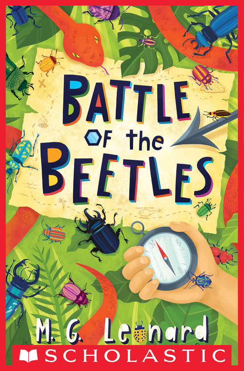 Book cover of Battle of the Beetles (Beetle Boy #3)