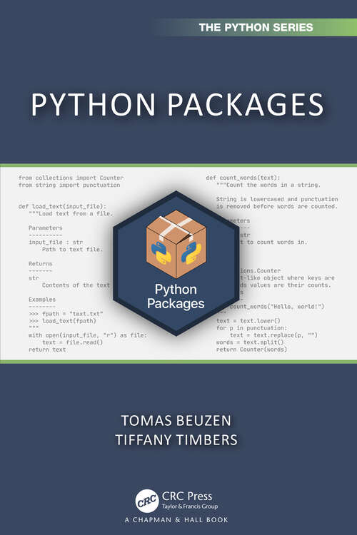 Book cover of Python Packages (Chapman & Hall/CRC The Python Series)