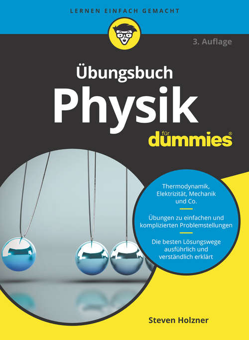 Book cover of Übungsbuch Physik für Dummies (3. Auflage) (Für Dummies)