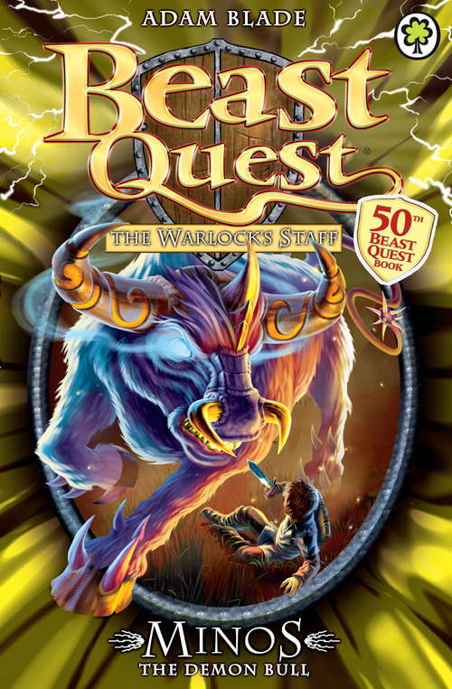 Book cover of Minos the Demon Bull: Series 9 Book 2 (Beast Quest #50)