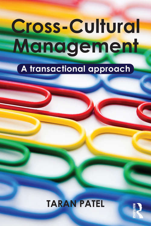 Book cover of Cross-Cultural Management: A Transactional Approach