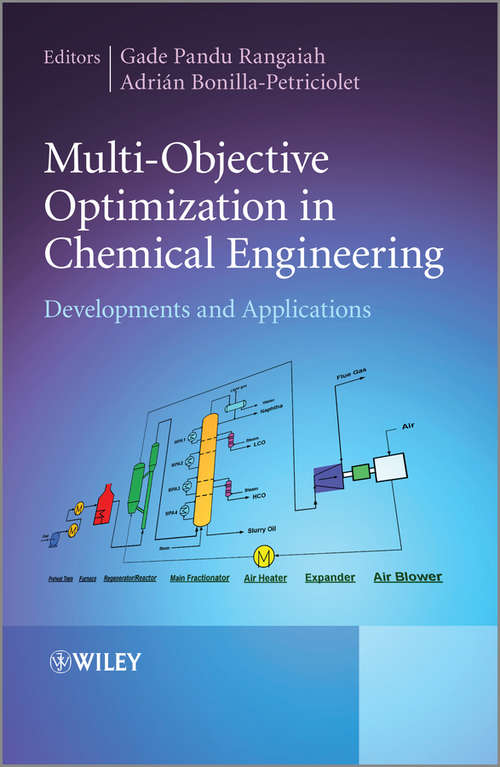 Book cover of Multi-Objective Optimization in Chemical Engineering