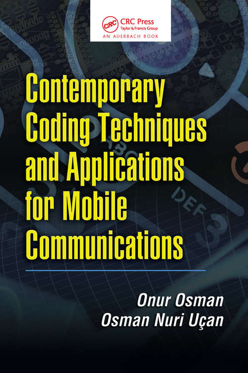 Book cover of Contemporary Coding Techniques and Applications for Mobile Communications