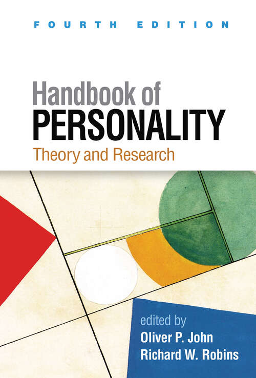 Book cover of Handbook of Personality, Fourth Edition: Theory and Research (Fourth Edition)