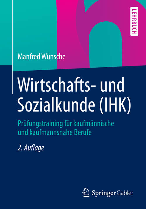 Book cover of Wirtschafts- und Sozialkunde (IHK)