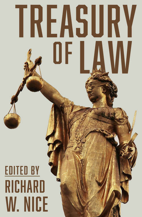 Book cover of Treasury of Law (Digital Original)