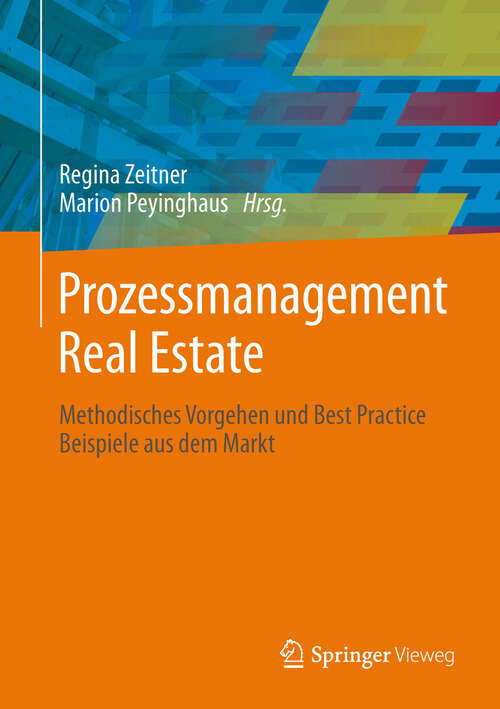Book cover of Prozessmanagement Real Estate
