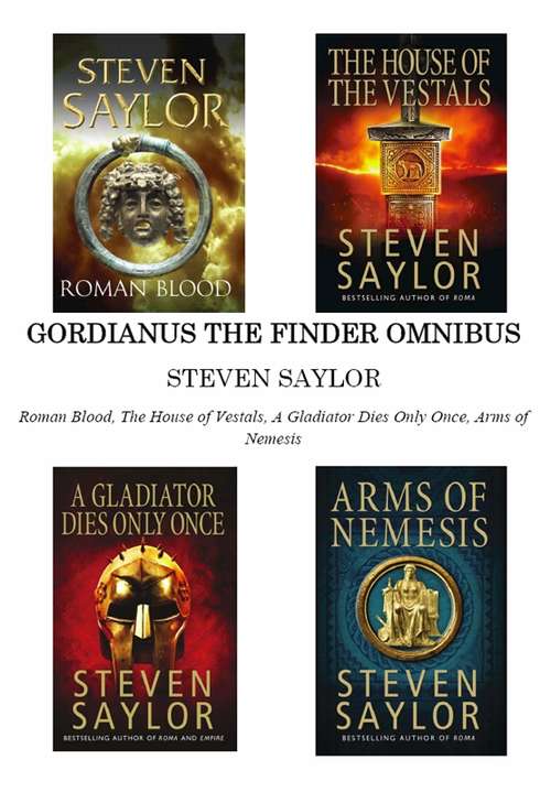 Book cover of Gordianus The Finder Omnibus (Books 1-4)