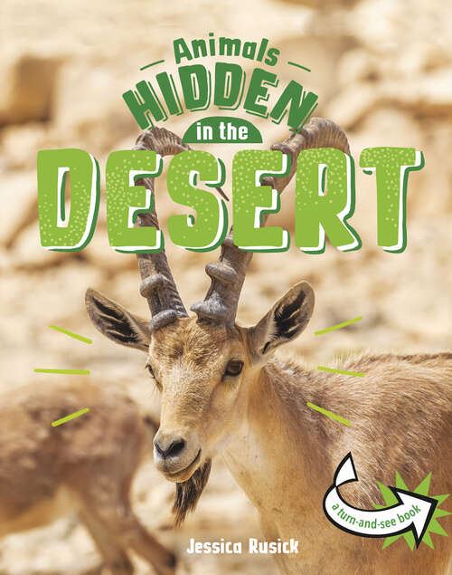 Book cover of Animals Hidden in the Desert (Animals Undercover)