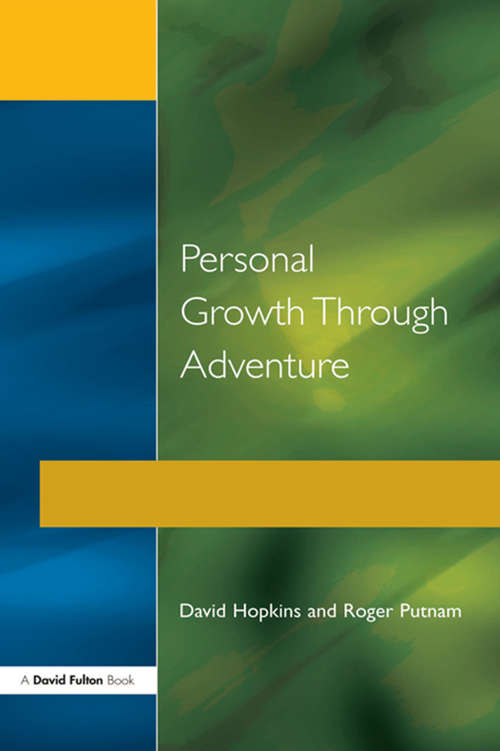 Book cover of Personal Growth Through Adventure