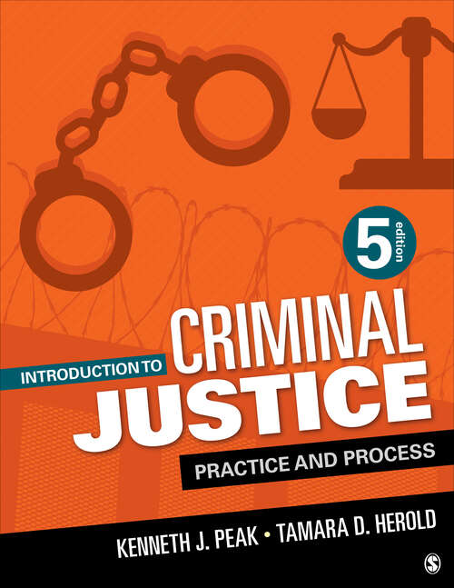 Book cover of Introduction to Criminal Justice: Practice and Process (Fifth Edition)