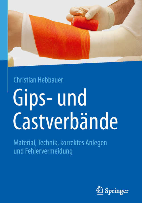 Book cover of Gips- und Castverbände