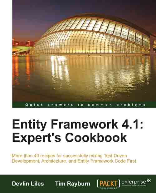 Book cover of Entity Framework 4.1: Expert's Cookbook