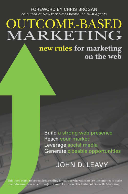 Book cover of Outcome-Based Marketing