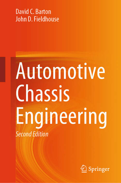 Book cover of Automotive Chassis Engineering (2nd ed. 2024)