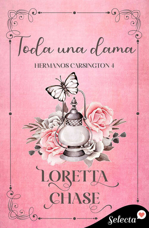 Book cover of Toda una dama (Hermanos Carsington: Volumen 4)
