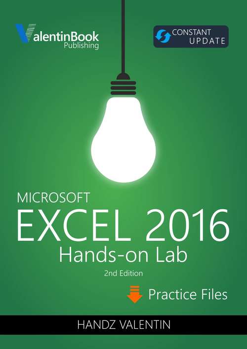 Book cover of Excel 2016 Hands-On Lab