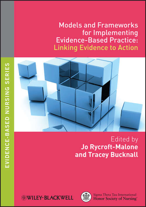 Book cover of Models and Frameworks for Implementing Evidence-Based Practice