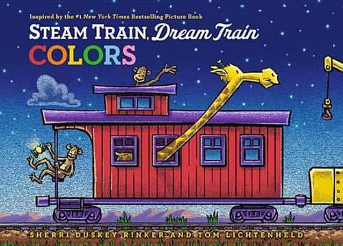 Book cover of Steam Train, Dream Train Colors