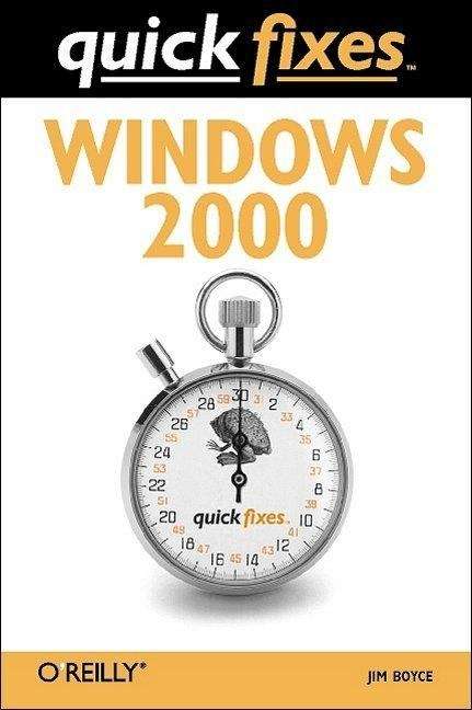 Book cover of Windows 2000 Quick Fixes