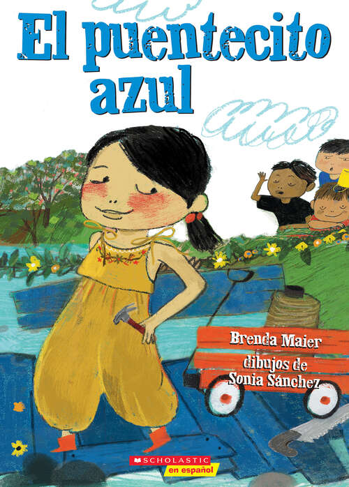 Book cover of El puentecito azul (The Little Blue Bridge)