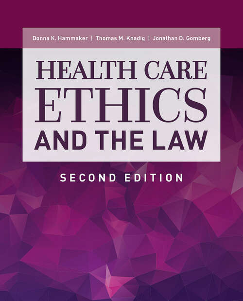 Book cover of Health Care Ethics and the Law