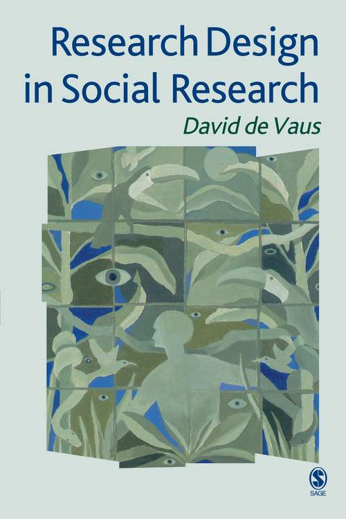 Book cover of Research Design in Social Research (First Edition)