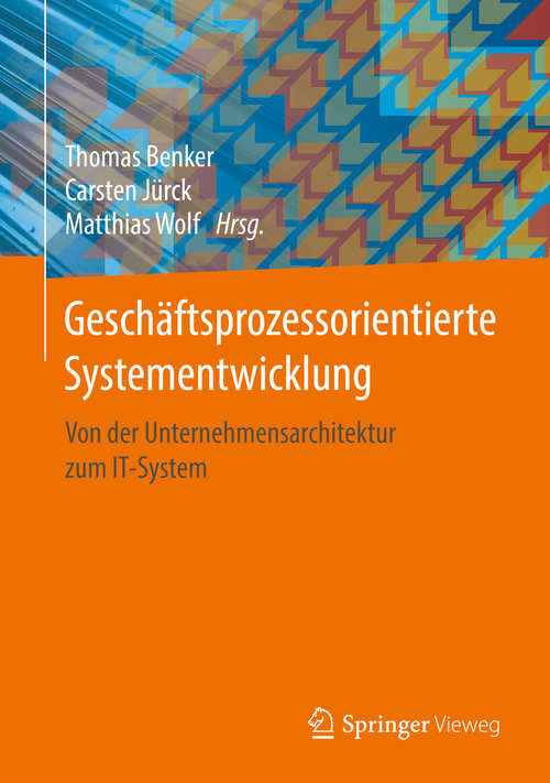 Book cover of Geschäftsprozessorientierte Systementwicklung