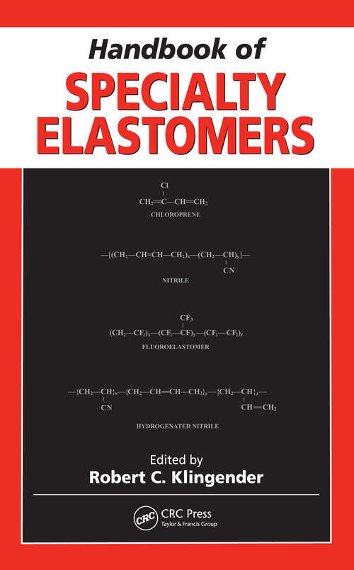 Book cover of Handbook of Specialty Elastomers (1)