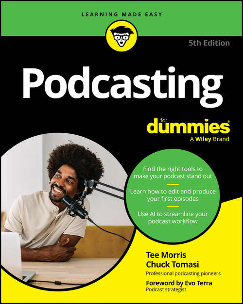 Book cover of Podcasting For Dummies (5)