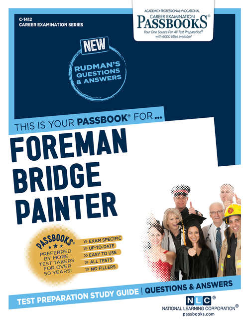 Book cover of Foreman Bridge Painter: Passbooks Study Guide (Career Examination Series)