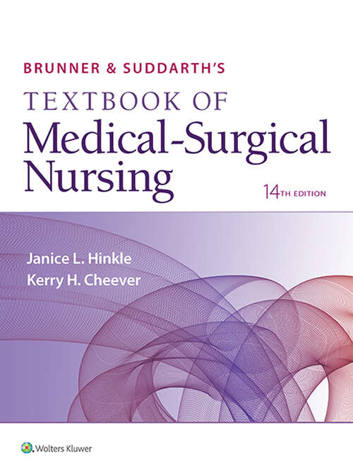 Book cover of Brunner & Suddarth's Textbook of Medical-Surgical Nursing (Fourteenth Edition) (Prepu Ser.)