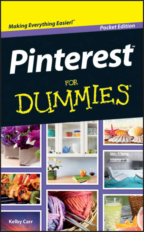 Book cover of Pinterest For Dummies, Pocket Edition