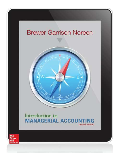 Book cover of Introduction To Managerial Accounting 7th Edition