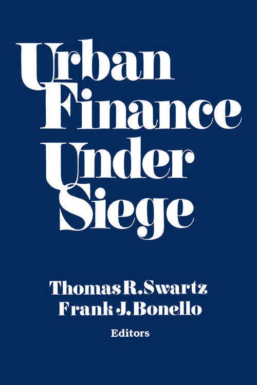 Book cover of Urban Finance Under Siege